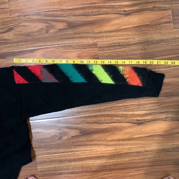Men's OFF-WHITE Mohair Arrows, Virgil Abloh 2013 Sweater - Picture 14 of 16